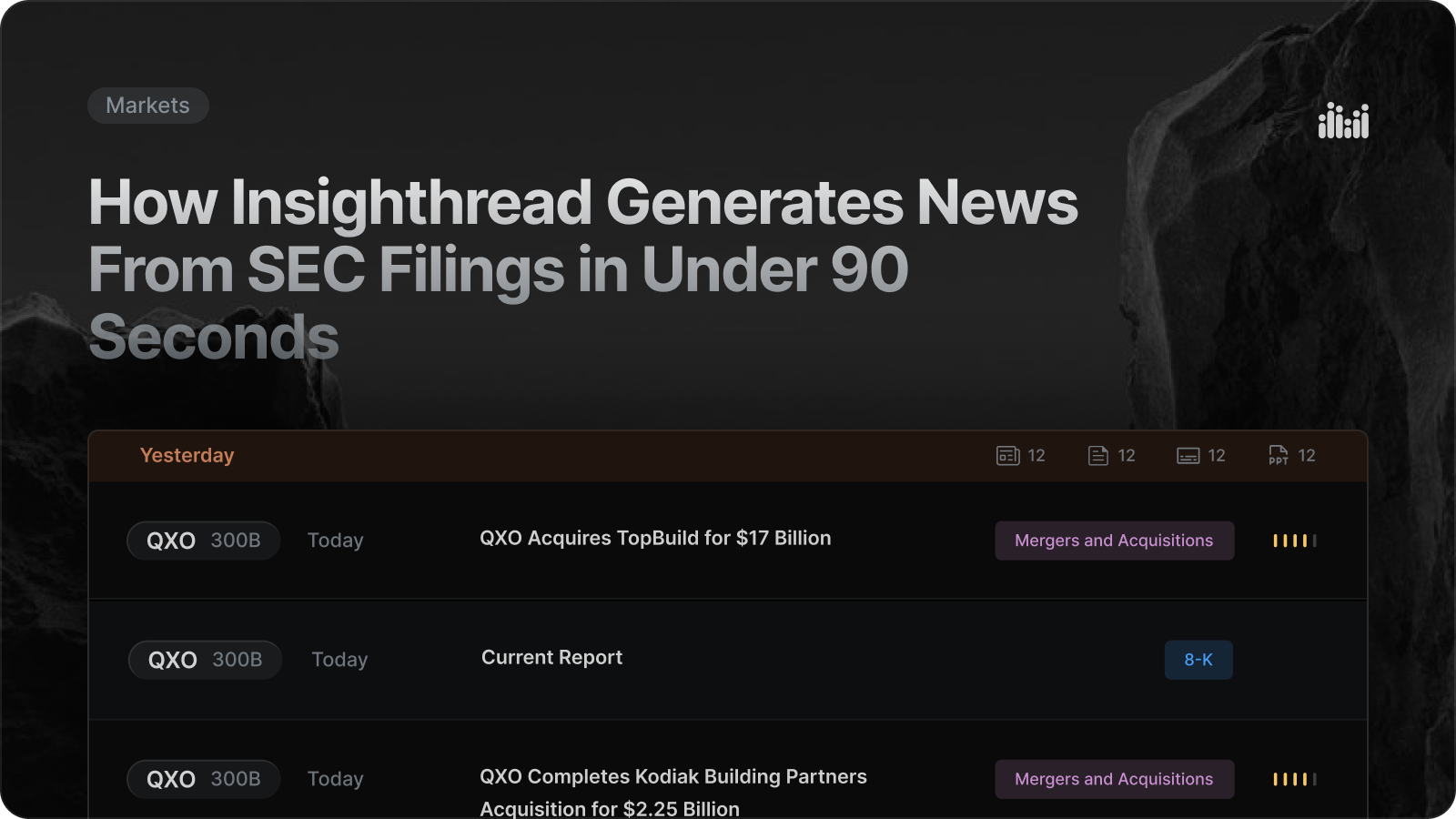 How Insighthread Generates News From SEC Filings in Under 90 Seconds — Insighthread blog