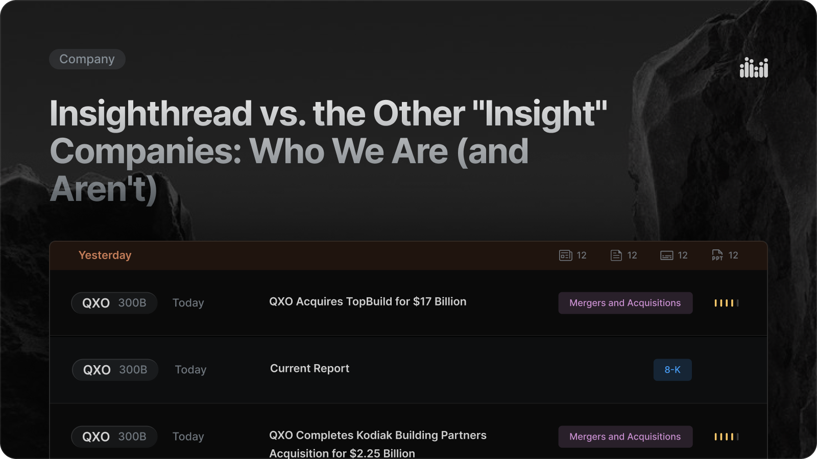 Insighthread vs. the Other "Insight" Companies: Who We Are (and Aren't) — Insighthread blog